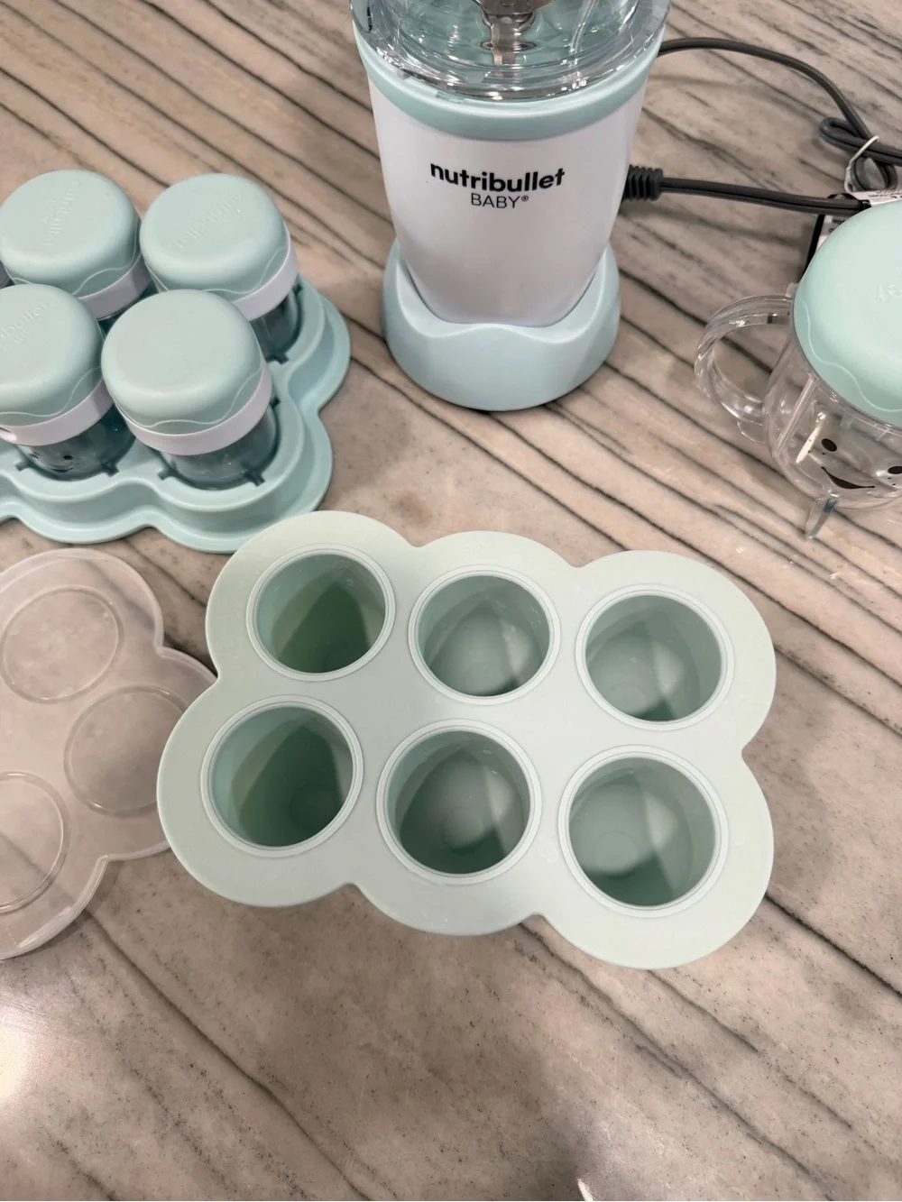 Nutribullet Baby Mint Feeding Blender and Storage Set